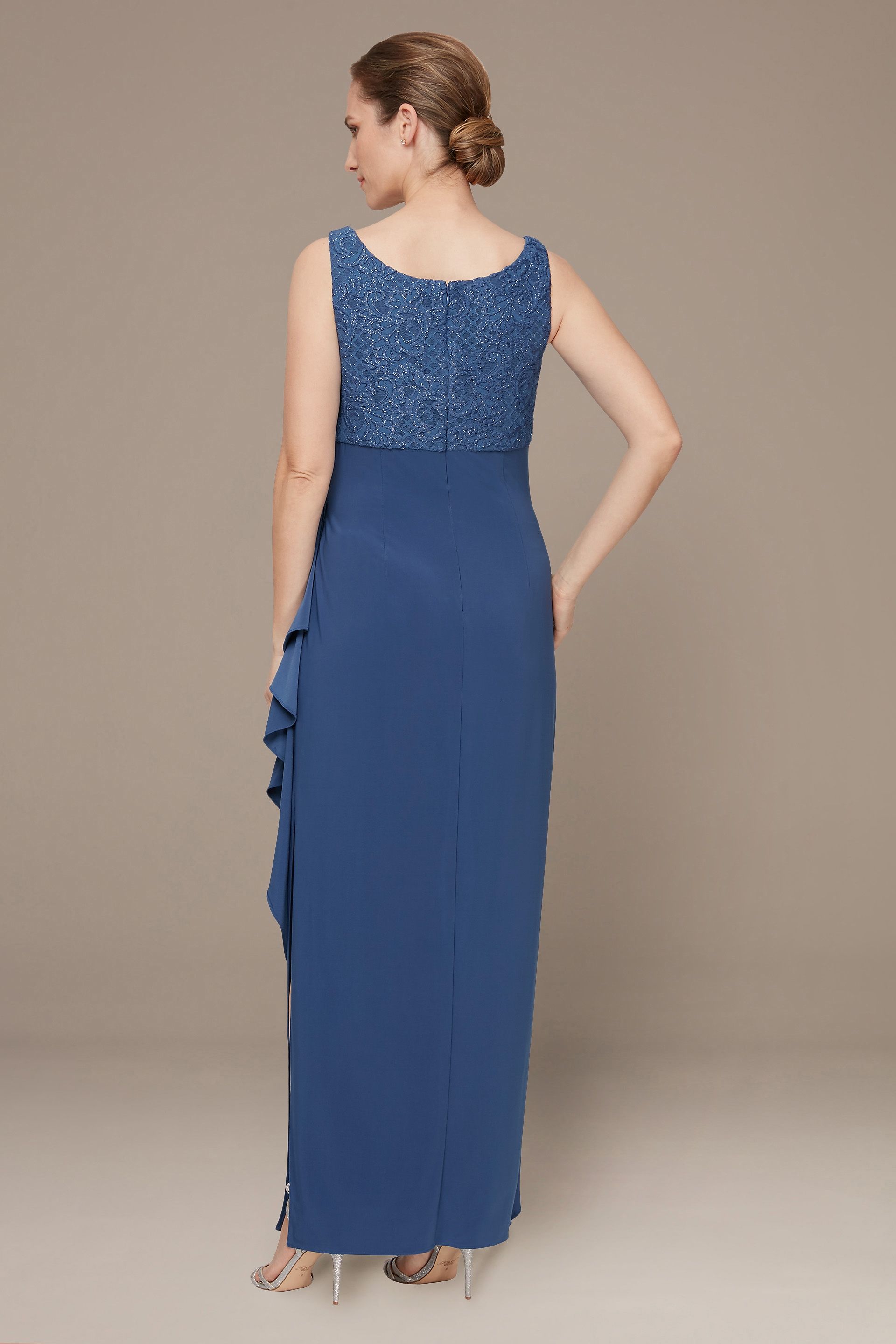 Petite Two-Piece Bolero Jacket Dress